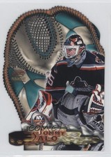 1997-98 Pacific Paramount Glove Side Laser Cuts Tommy Salo #12 2a8