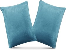 2 Pack Small Pillow Memory Foam Mini Pillow 11 X 7 Inches Travel Sleeping Nap