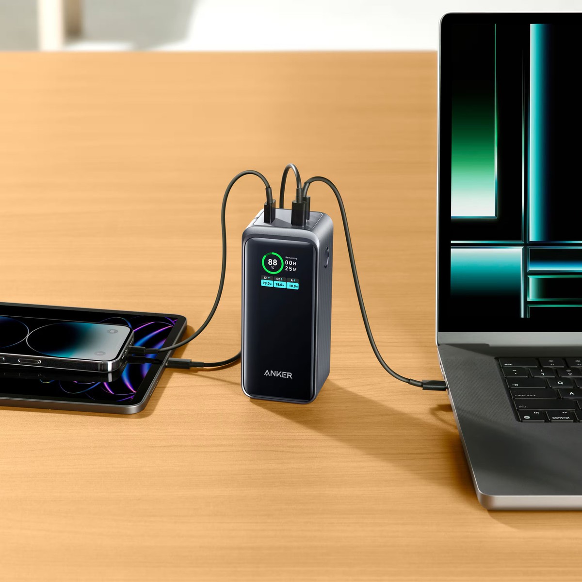 スマホアクセサリー Anker Power Bank (20000mAh, 200W) Amazon | Anker Prime Power Bank (20000mAh, 200W) (20000mAh