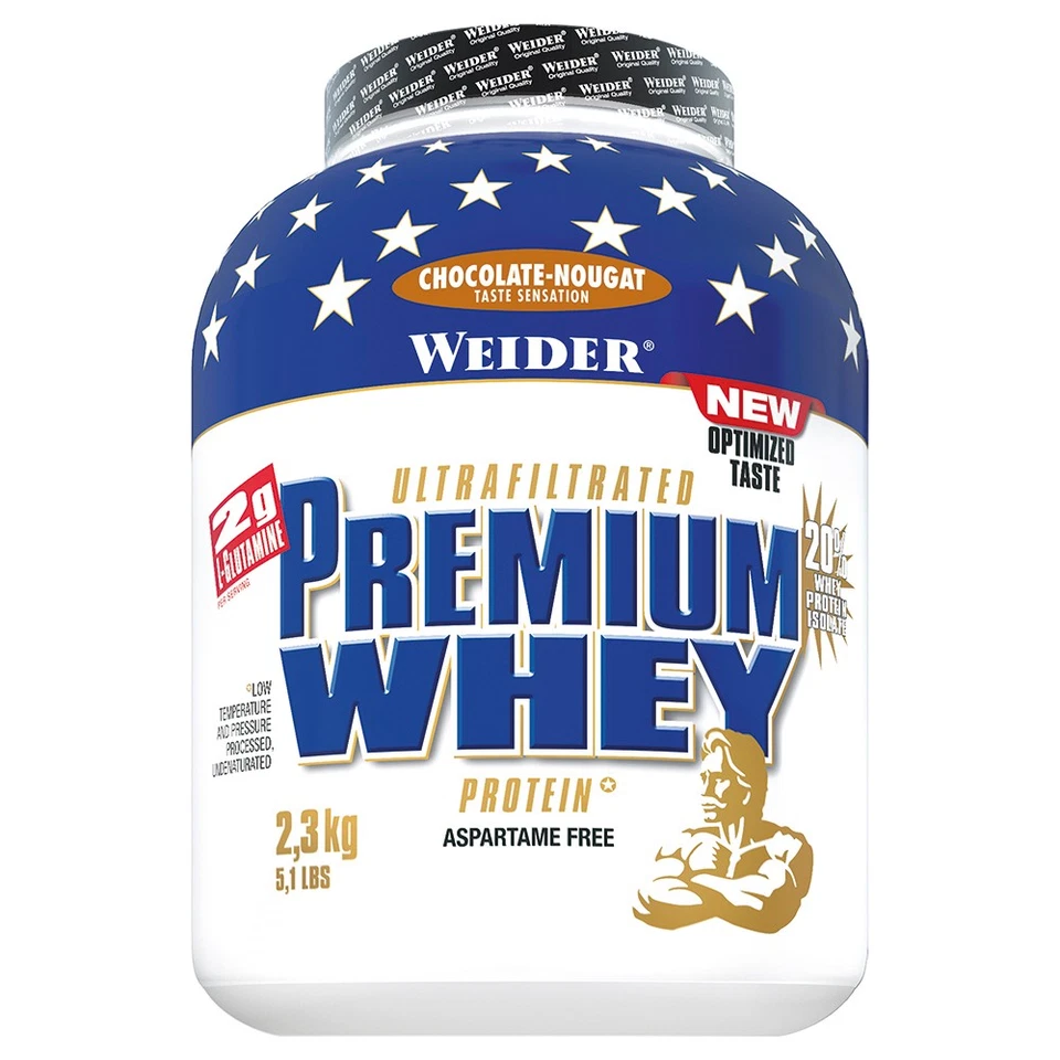 Weider Premium Whey Protein - 2,3 Kg-Dose (54,30 EUR/kg) - Bild 1 von 1