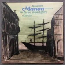 E364 Massenet Manon Albanese Di Stefano Cleva 3LP Cetra LO 75