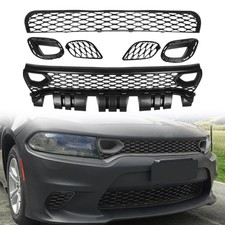 For Dodge Charger Srt Upperlower Grillegrille Insertfog Light Grillebracket