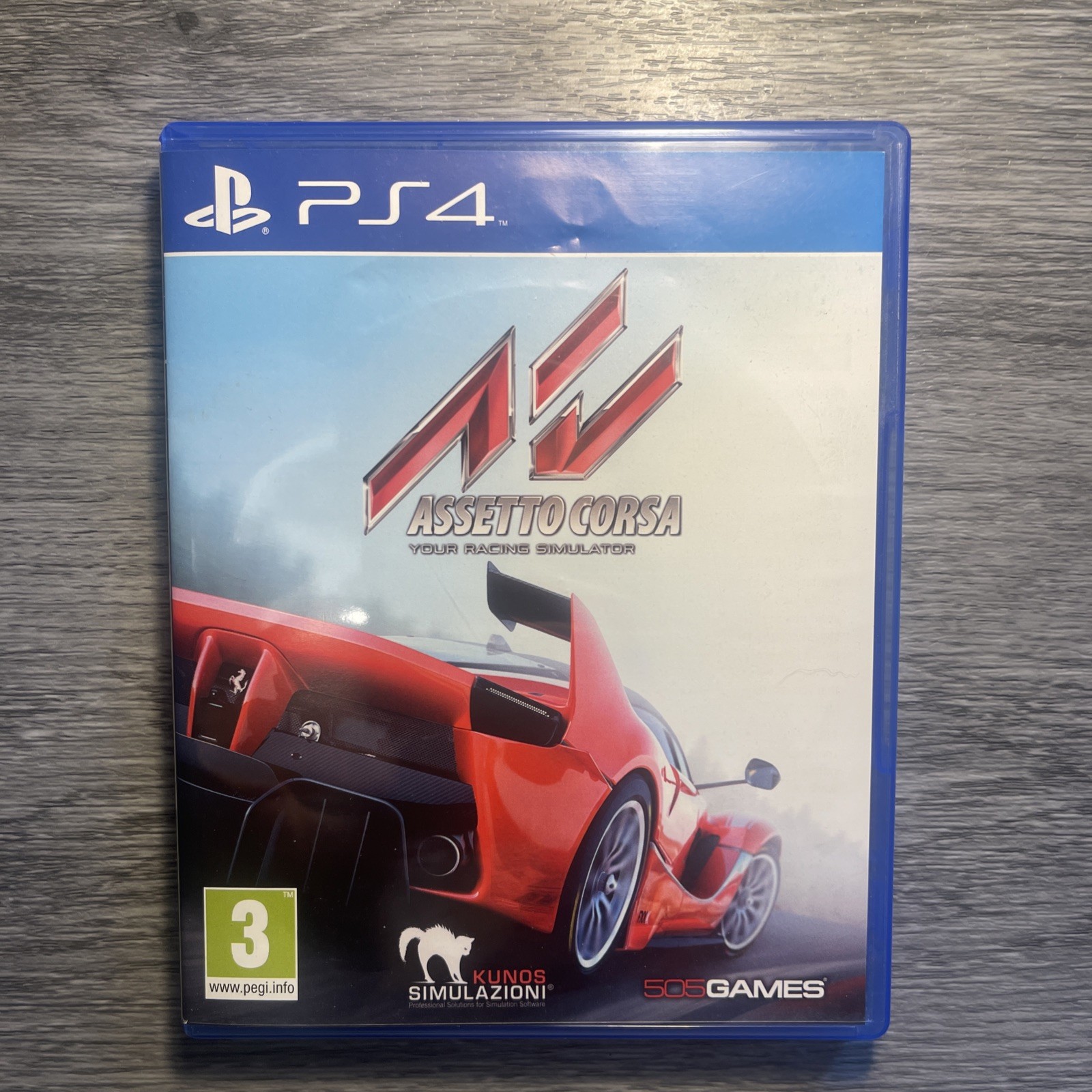 Assetto Corsa PlayStation 4 PS4 With Manual