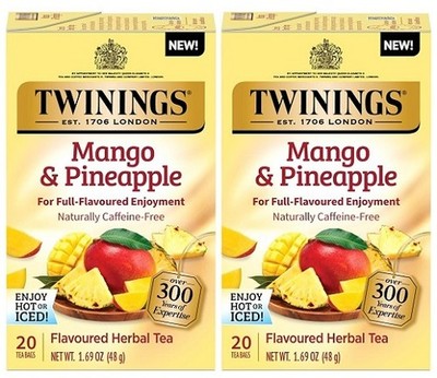 Twinings Of London Mango & Pineapple Herbal Tea 2 Pack