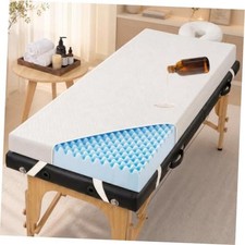 Massage Bed Topper for Lash, 73" x 29" x 3" 30D High Density Convoluted Foam