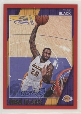 2016-17 Panini NBA Hoops Red 2/49 Tarik Black #205 0b3