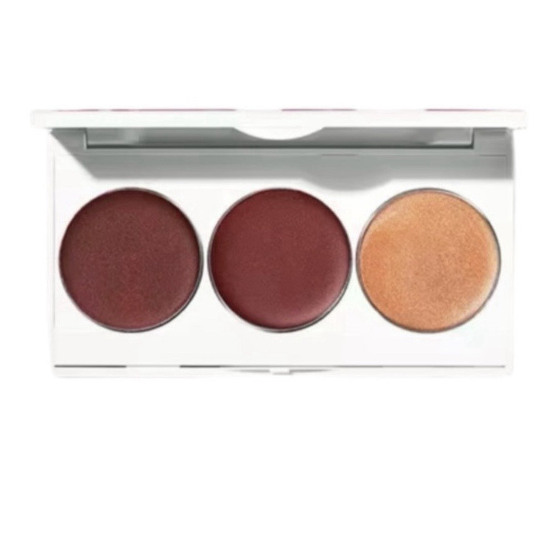 Jones Road 3-Pan Face Makeup Palette Contour Blush Cheeky
