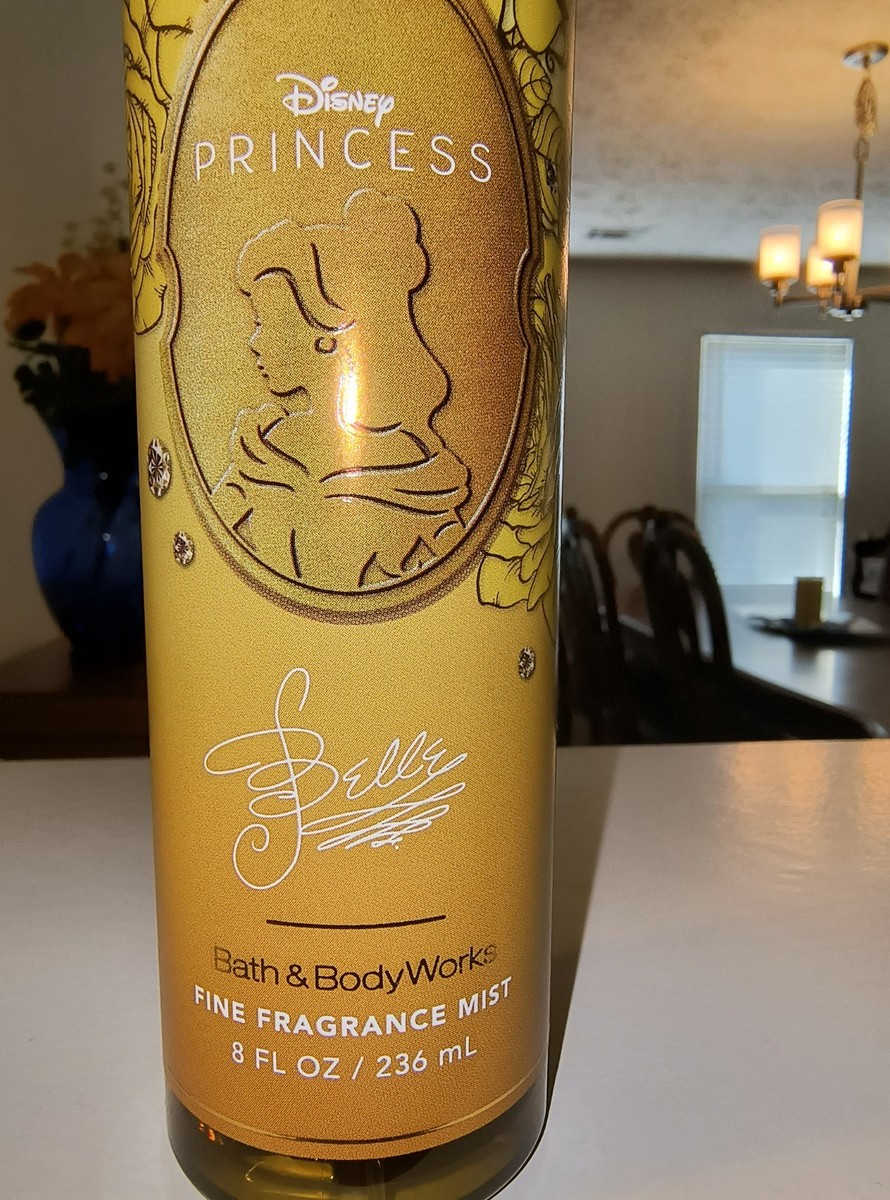 NEW Bath & Body Works Disney Princess Belle Fine Fragrance Mist 8