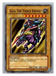 Gaia The Fierce Knight - SDY-007 - Common - Starter Deck: Yugi