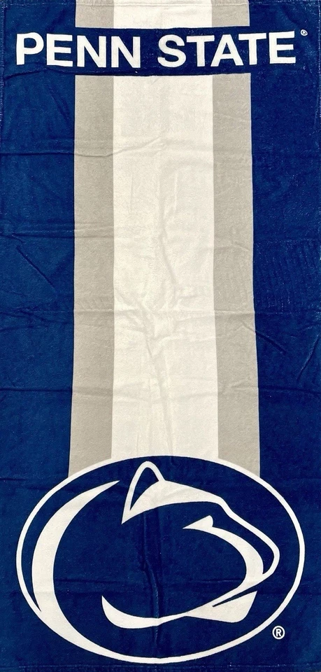 Penn State Nittany Lions Toalla de playa PSU Toalla de piscina 30" X 60" Foto 4 de 4