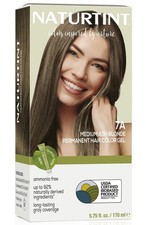 Hair Color 7A Medium Ash Blonde Ammonia Free Vegan Long Lasting Gray Coverage