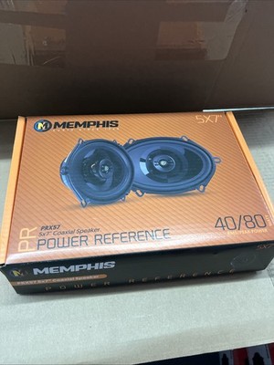 Memphis Audio PRX57 5x7'' or 6x8'' 80W Car Audio Speakers with Pivot Tweeters