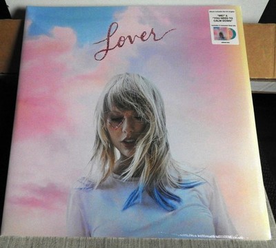 Taylor Swift - Lover (Baby Pink+Light Blue Translucent) 2 x Vinyl LP Mint