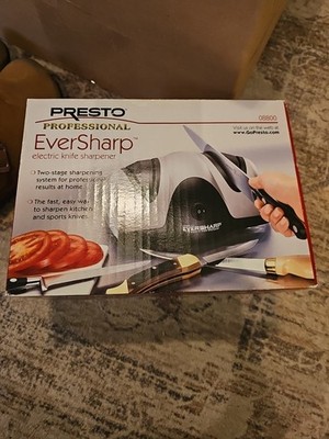 Presto 08800 Professional Eversharp Electric Knife Sharpener 2 Stage NEW