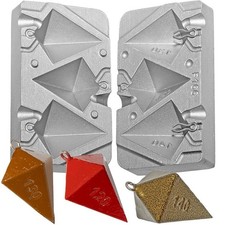 Pyramid 120-130-140g (4.23-4.59-4.94 oz) Fishing Sinker Mold/Sea Fishing