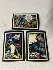 1992 Comic Images Ghost Rider Series 2 Glow in the Dark - 3 Chase Card Lot