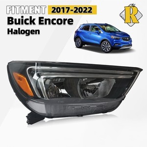 Brighten Up: Driver Side Headlight For 2017-2022 Buick Encore (Halogen W/ LED DRL)