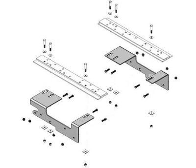 Demco RV 8553019 SL Series FIFTH WHEEL HITCH MOUNTING KIT
