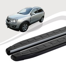 Trittbretter passend für Opel Antara ab Baujahr 2006-2015 DOLU Schwarz
