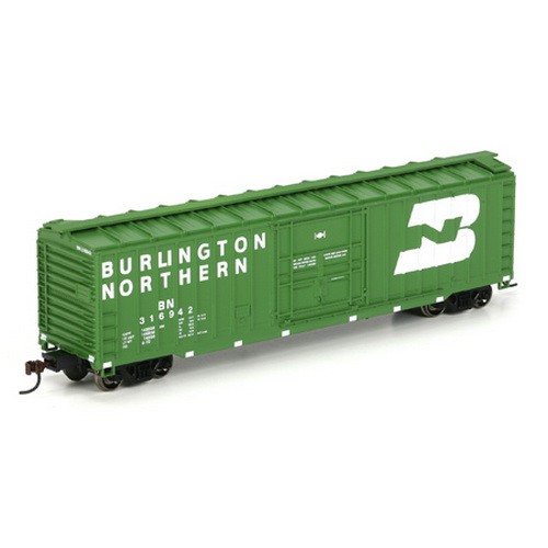 Coche caja puerta enchufable Athearn 81423 escala HO RTR Burlington Northern 50' OB #316942 | Condition: Used