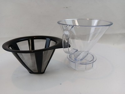 BODUM Pour Over Coffee Maker Only with Permanent Filter 34 oz  Unused READ