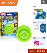Toys First Yo - Best Beginner 2-Inch Responsive Yo-Yo for Kids - Green/Yellow