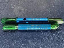 HELP 2pcs Spiral Metric SET THREAD PLUG GAGE GO .3563 NO GO P.D.S .3484 .3642
