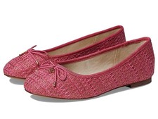 Sam Edelman Felicia Ballet Flats Kids US 2 Rose Multi Bow Detail Slip On ZAP522