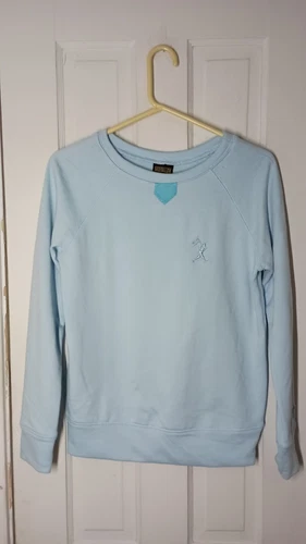 VETEMENTS Felpa loungewear donna bambino blu baseball taglia S small top C9