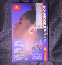 JBL Soundgear Clips True Wireless Bluetooth Open-Ear Earbuds Purple