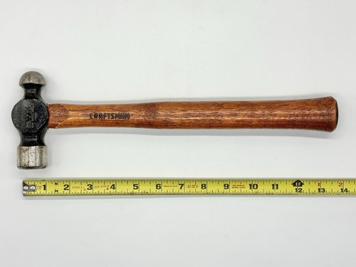 Craftsman 16oz Ball Peen / Pein Hammer # 38465 M Series - USA - New Old Stock - Bild 13 von 13