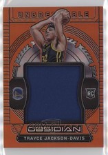 2023 Panini Obsidian Electric Etch Orange Flood 22/99 Trayce Jackson-Davis 0q3