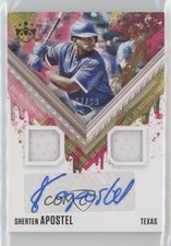 2021 Panini Diamond Kings Holo Gold 37/99 Sherten Apostel #DKMS-SA Auto 7xr