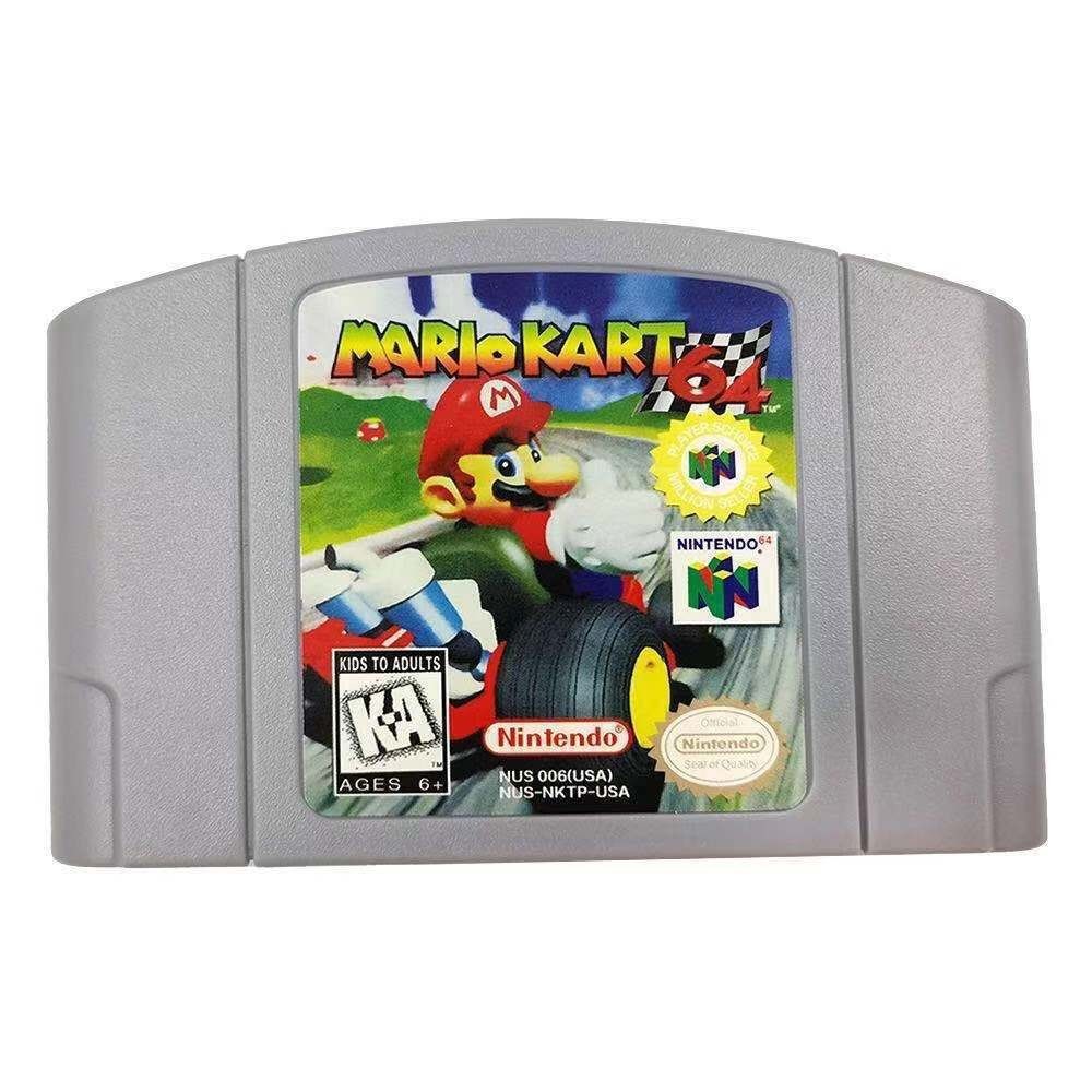 Mario Kart N64 Game Cartridge For Nintendo 64 N64 USA Seller Fast Shipping
