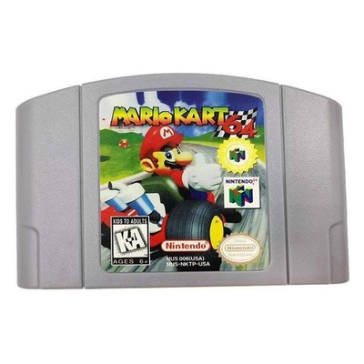 Mario Kart N64 Game Cartridge For Nintendo 64 N64 USA Seller Fast Shipping