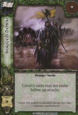 Bogged Down - Siege of Darkness - WarCry CCG