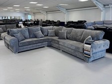 Special Offer - Reduced Price!!!! Luxury Verona Corner Sofa | Grey | 2C3 |