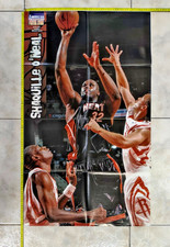 Shaquille O'Neal Miami Heat Dwight Howard Orlando Magic NBA Story Poster