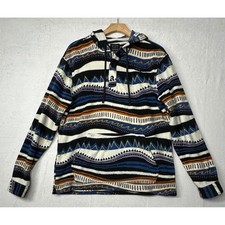 Billabong Adventure Division Fleece Hoodie Mens Size Medium All Over Print