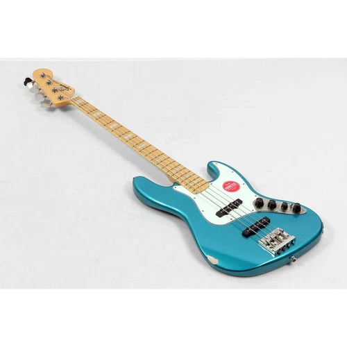 Squier Classic Vibe Active '70s Jazz Bass Guitar Ocean Turquoise 197881535452 OB - product listing photo