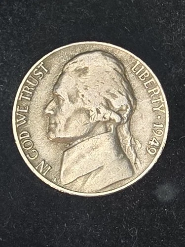 1949-D Jefferson Nickel — photo from another recent sale