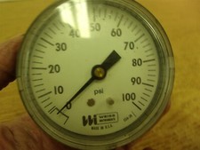 Weiss 554-24 0-100 PSI Pressure Gauge FREE SHIPPING 