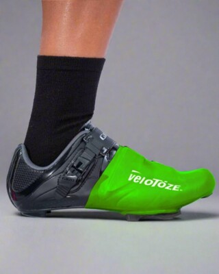 veloToze Aero Toe Covers – Save 2–4 Watts, Cycling Time Trial Shoe
