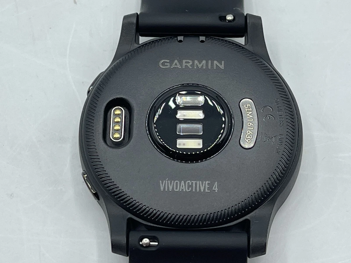 Garmin VivoActive 4 010 02174 11 45mm Fiber Reinforced Polymer Slate Used