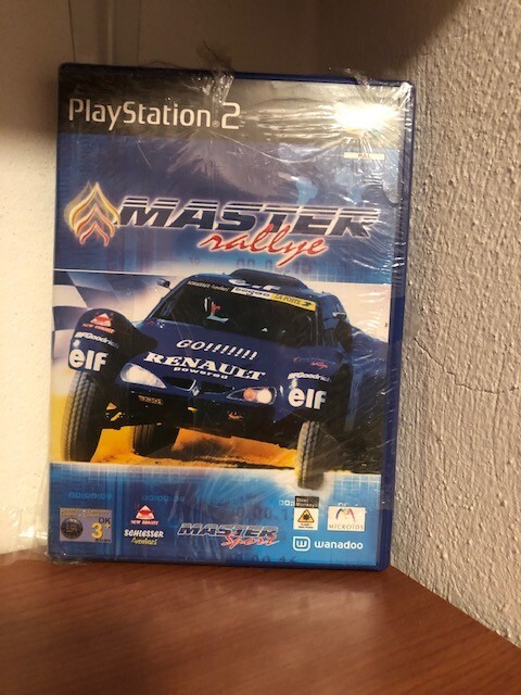 Master Rallye Sony Playstation 2 PS2 PAL UK Exclusive English NEUF SCELLÉ