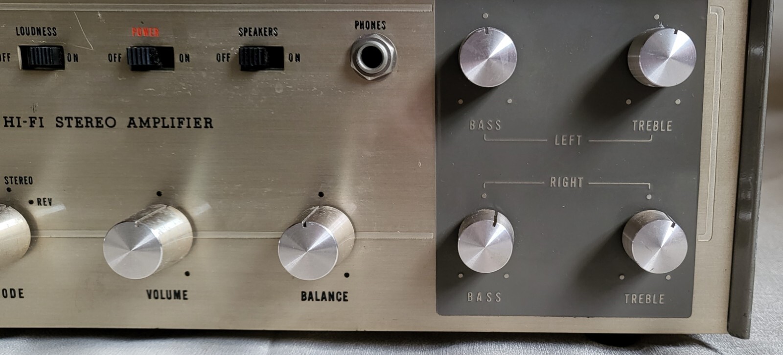 KENWOOD TRIO W41 HI FI Stereo Tube Amplifier NOT TESTED, FOR PARTS