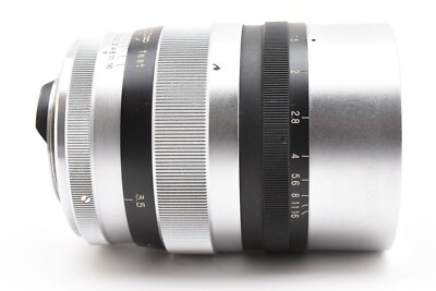 CANON LENS 85mm f1.5 L39 MF Lens LTM L39 From JAPAN *Exc+5* #4075S