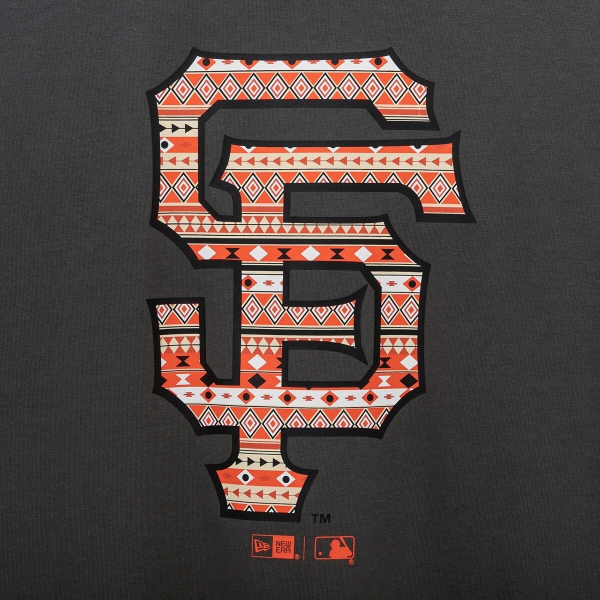 New Era 2025 MLB San Francisco Giants Navajo Pattern T-Shirt