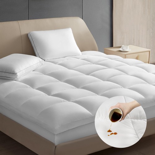 Hotel Grand Pillow Top Mattress Topper Full Size Waterproof Mattress