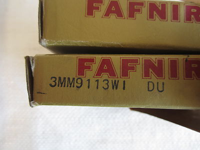 FAFNIR 3MM9113WI DU BEARING SET